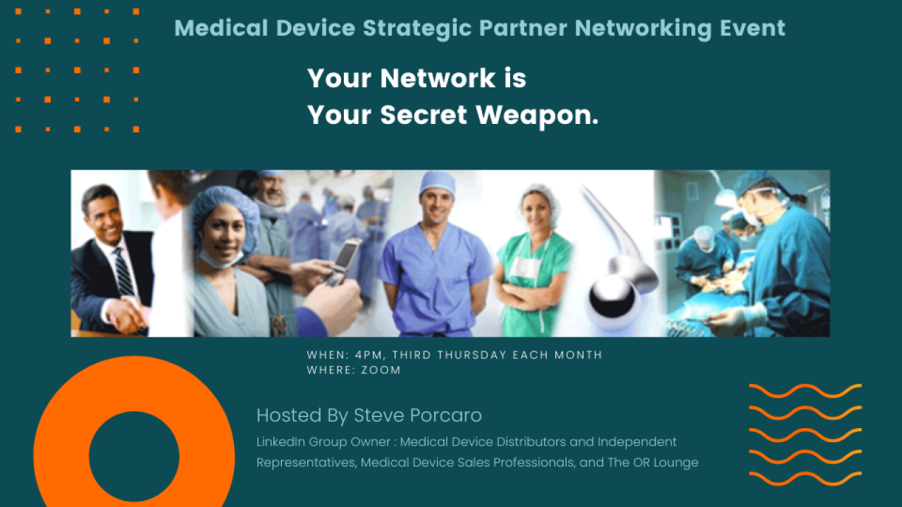 Medical Device Strategic Partner Networking Event