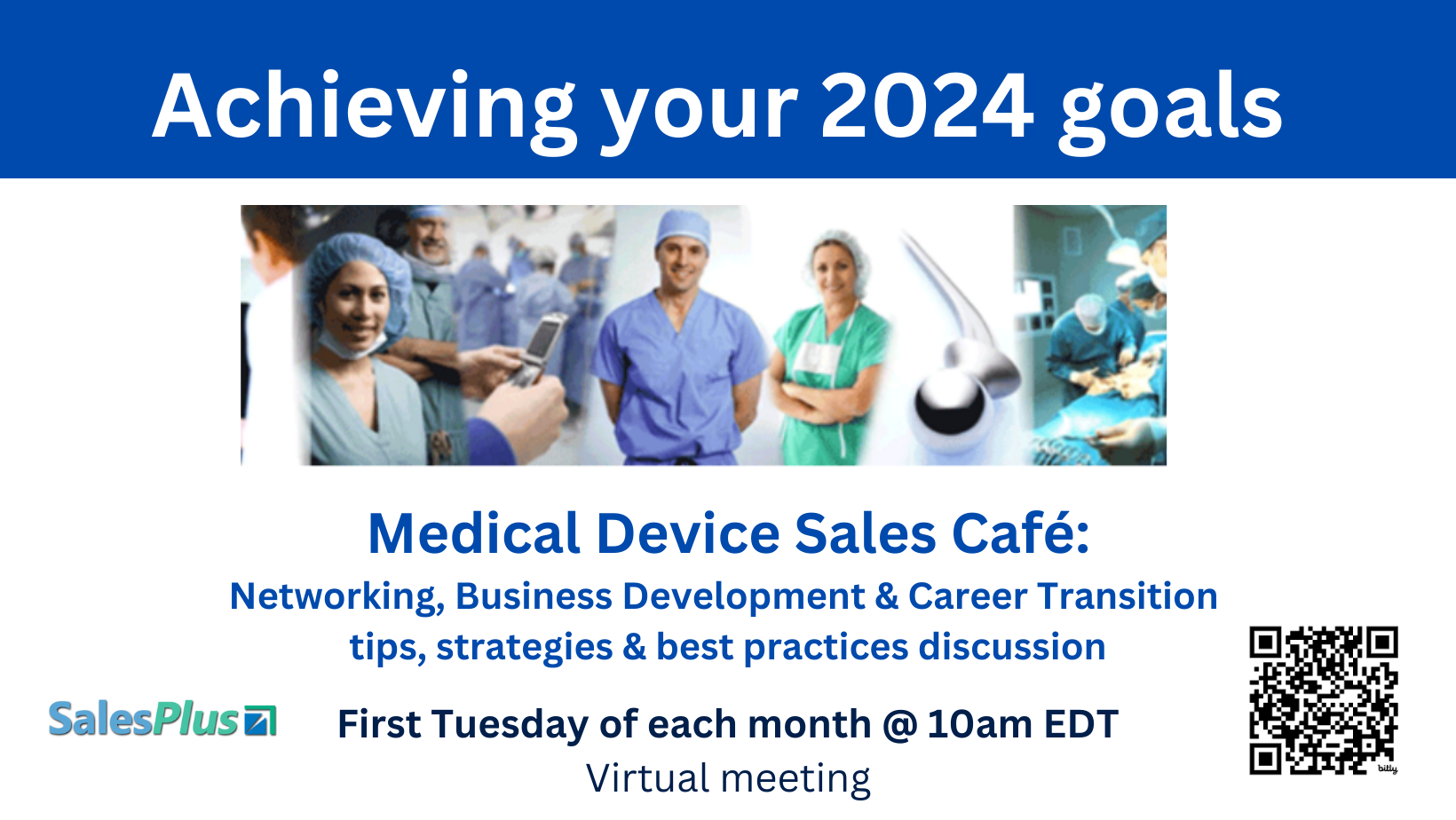 Medical Device Sales Café – virtual networking